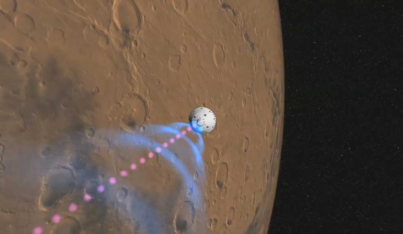 مسبار فضائي يهبط على كوكب المريخ للبحث عن أدلة على وجود مقومات أساسية للحياة - فيديو
