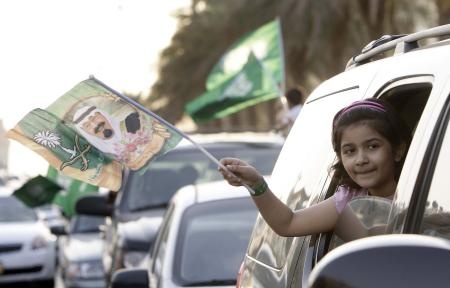 قصة مصورة: مدن المملكة تحتفل باليوم الوطني