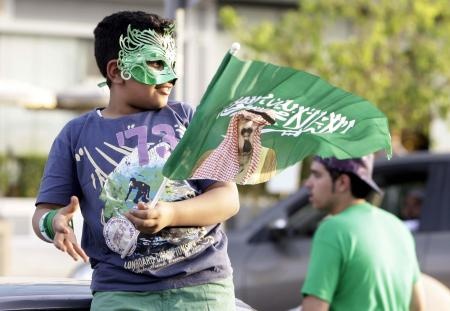 قصة مصورة: مدن المملكة تحتفل باليوم الوطني