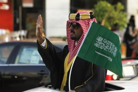 قصة مصورة: مدن المملكة تحتفل باليوم الوطني