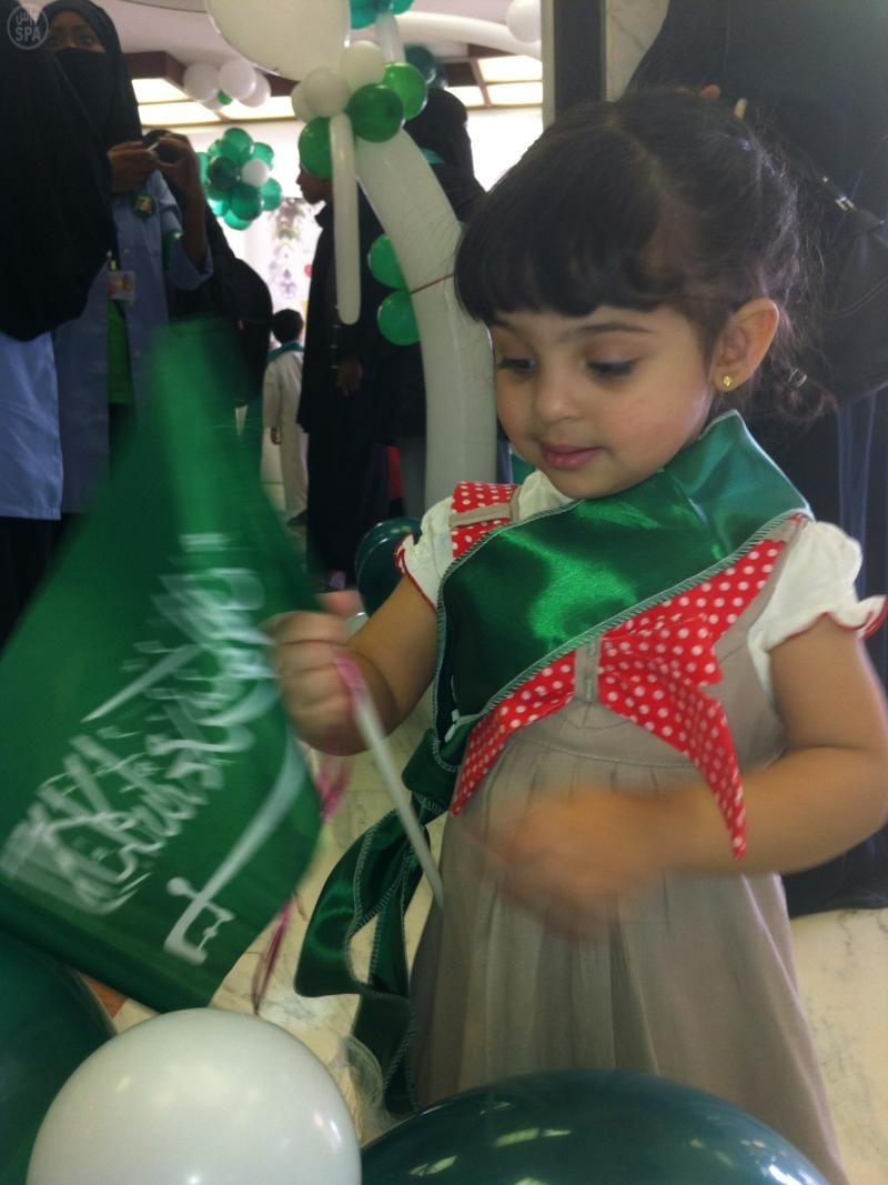 قصة مصورة: مدن المملكة تحتفل باليوم الوطني