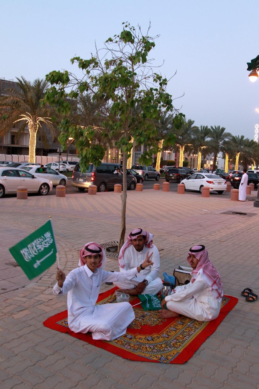 قصة مصورة: مدن المملكة تحتفل باليوم الوطني