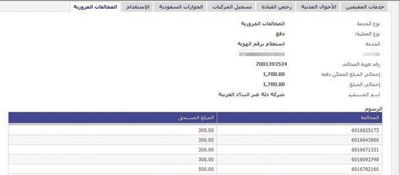 مركبات «ساهر» تخالف ولا تسدّد