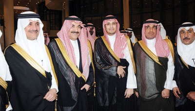 سلطان بن فهد بن سلمان يحتفل بزفافه على كريمة منصور بن مشعل