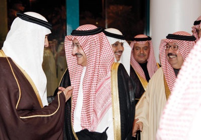 سلطان بن فهد بن سلمان يحتفل بزفافه على كريمة منصور بن مشعل