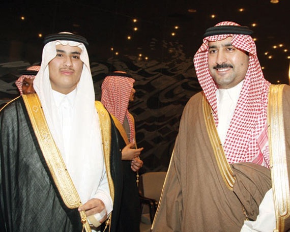 ولي العهد يحضر زواج الأمير خالد بن سلمان