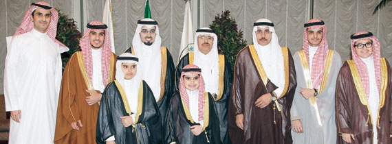 البواردي والربيعة يحتفلان بـ «محمد»