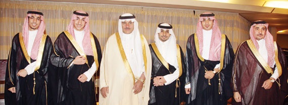 عائلة الحميدان تحتفل  بـ «عبد العزيز»