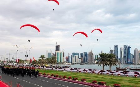 قصة مصورة: قطر تحتفل باليوم الوطني