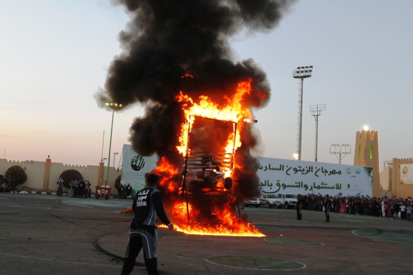 قصة مصورة: مهرجان الزيتون في الجوف
