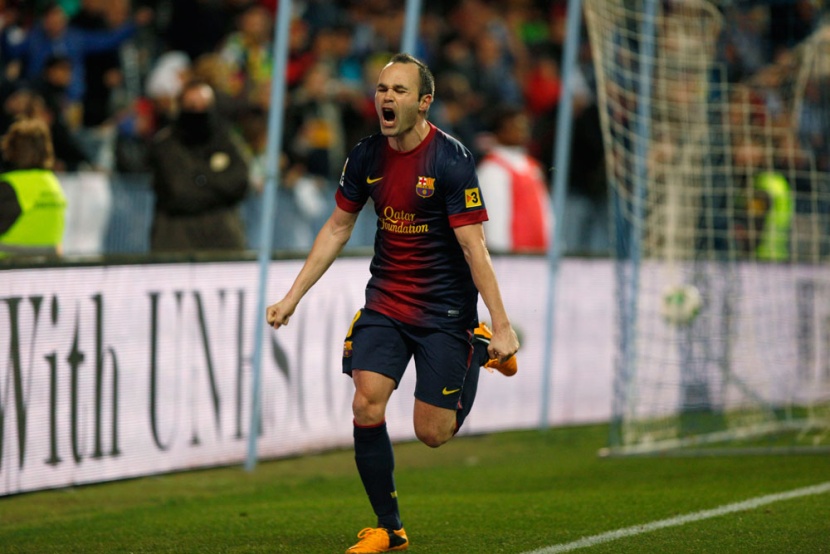 برشلونة يتجاوز ملقة ويتأهل لمواجهة ريال في كأس أسبانيا