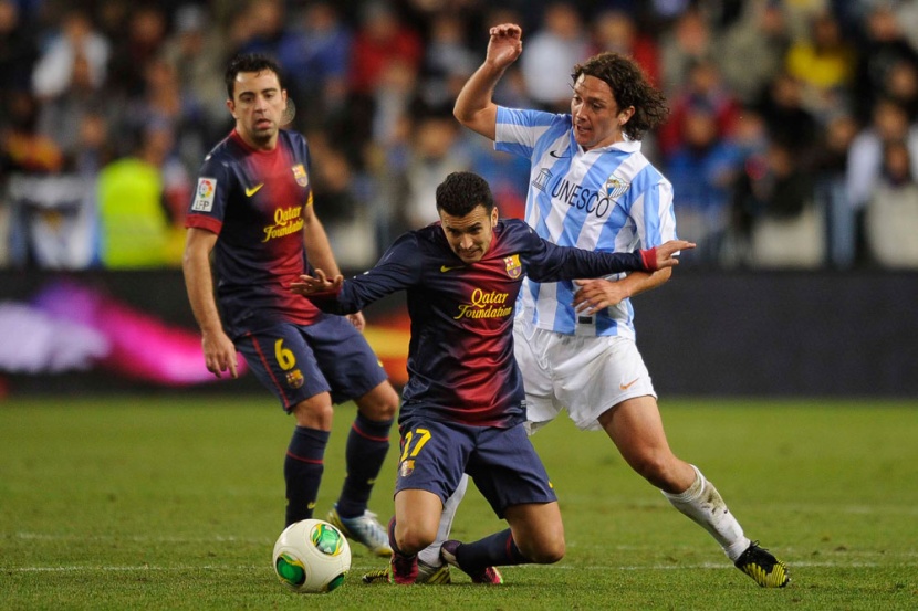 برشلونة يتجاوز ملقة ويتأهل لمواجهة ريال في كأس أسبانيا