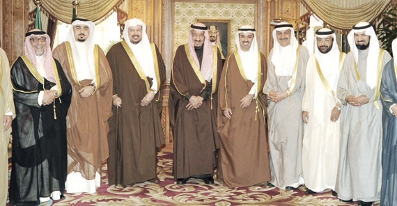 ولي العهد يلتقي رئيس مجلس الأمة الكويتي