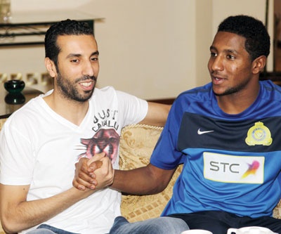 سعود حمود يعتذر من اللاعب نايف شويع بعد حادثة الاشتباك