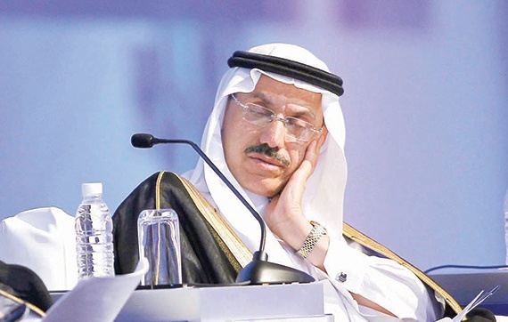 وزير الاقتصاد أثناء مشاركته في منتدى جدة