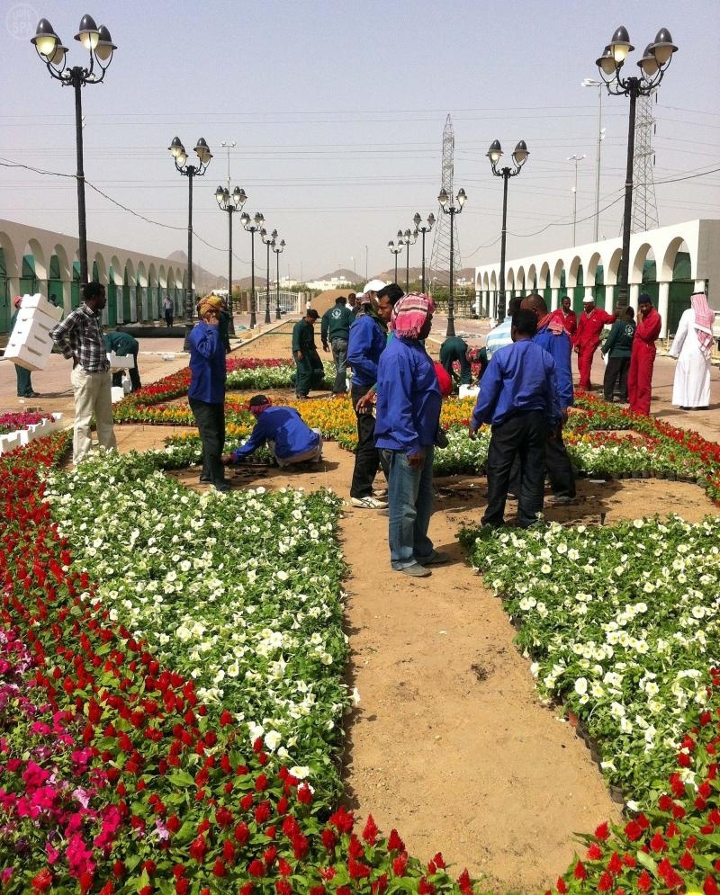 انطلاق مهرجان الحدائق والزهور الثالث بالمدينة المنورة اليوم