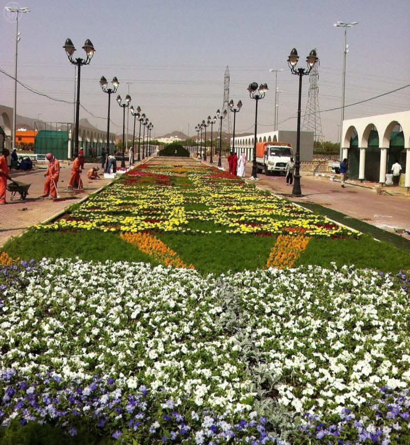 انطلاق مهرجان الحدائق والزهور الثالث بالمدينة المنورة اليوم