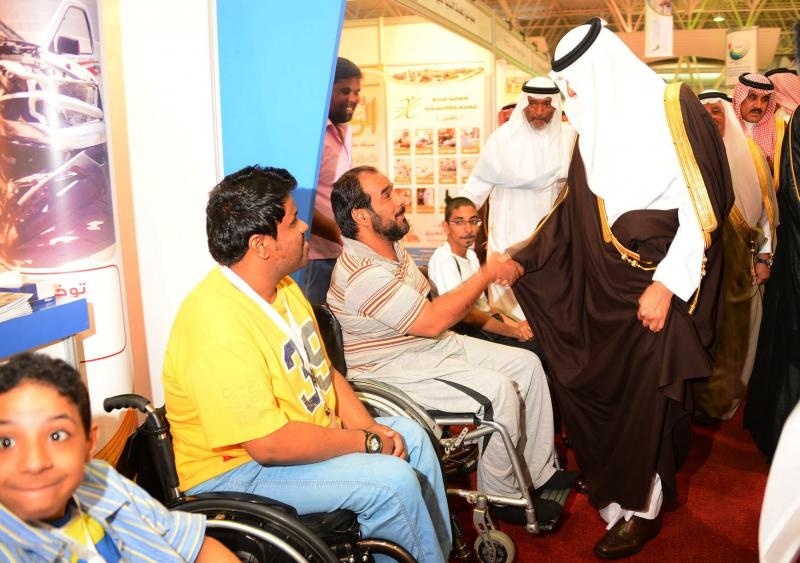 فصة مصورة: افتتاح  المعرض السعودي الأول لمستلزمات ذوي الإعاقة