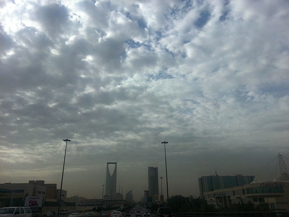 قصة مصورة : الرياض بعد الغبار "سحاب"