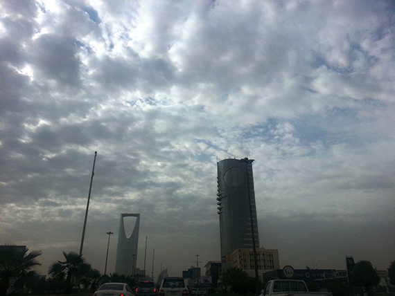 قصة مصورة : الرياض بعد الغبار "سحاب"