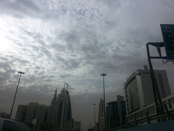 قصة مصورة : الرياض بعد الغبار "سحاب"