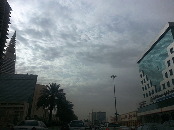 قصة مصورة : الرياض بعد الغبار "سحاب"