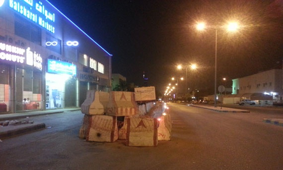 قصة مصورة : صبات خرسانية شوارع الرياض