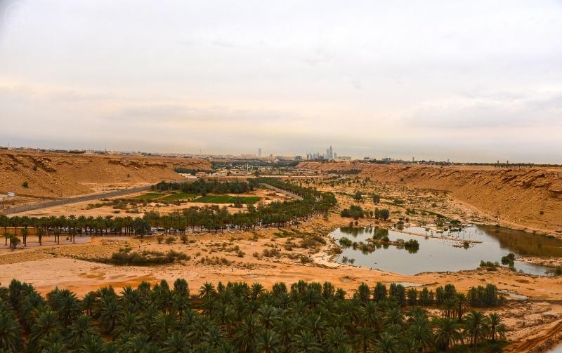قصة مصورة : أمطار الخير تتواصل على  معظم مناطق المملكة