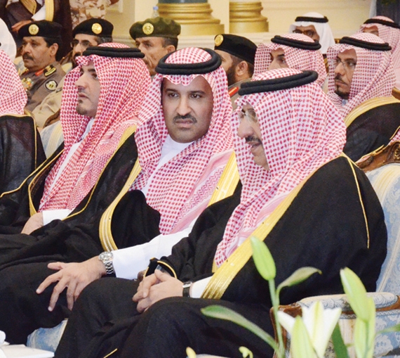 الأمير سعود بن نايف للمتسابقين : لا تنسوا الدعاء لوالدكم نايف