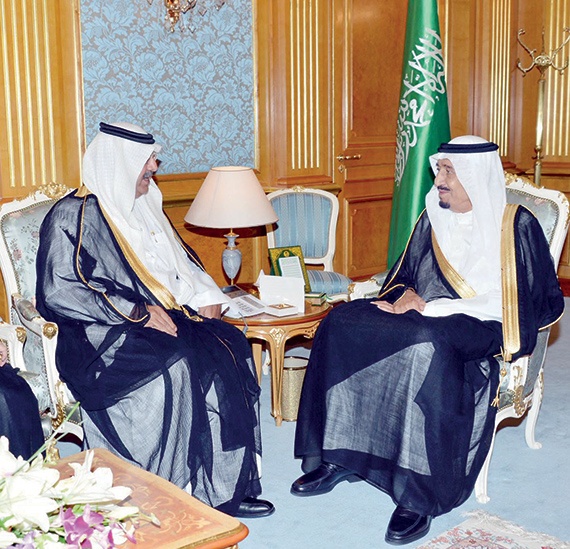 ولي العهد يبحث الموضوعات المشتركة مع رئيس الأركان الباكستاني