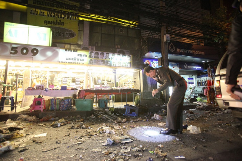 إصابة 7 أشخاص جراء انفجار قنبلة في بانكوك