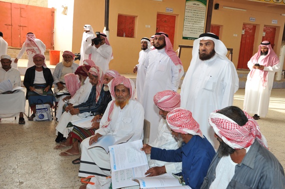 حملة محو الأمية تواصل فعالياتها في جازان