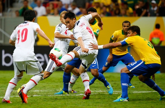 نيمار يقود البرازيل لكسر اليابان في افتتاح كأس القارات