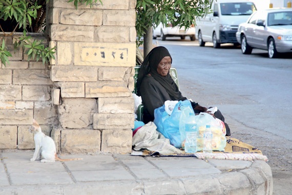 جمع النفايات والمخالفين
