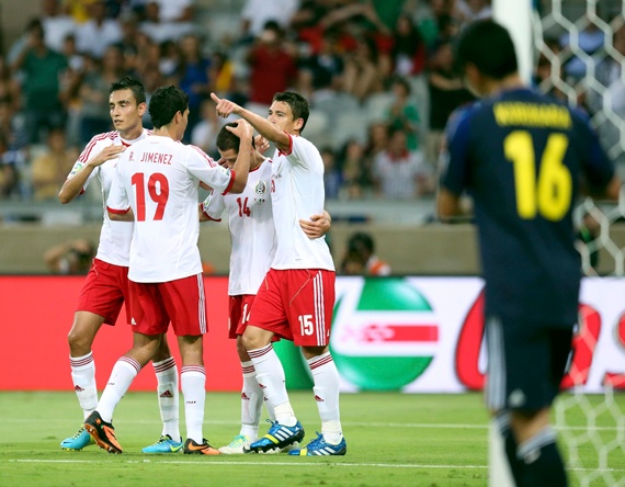 المكسيك تحقق فوزا معنويا علي اليابان في كأس القارات