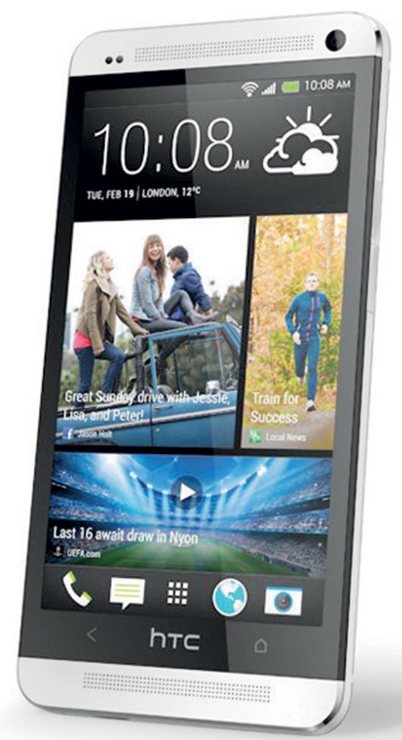 هاتف HTC one بمعالج رباعي النواة وذاكرة نقل بيانات لتصفح سريع
