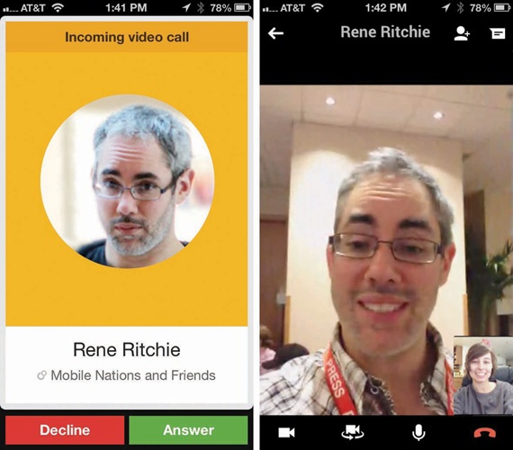 «أبل» تدعم تطبيق Hangouts بخصائص جديدة