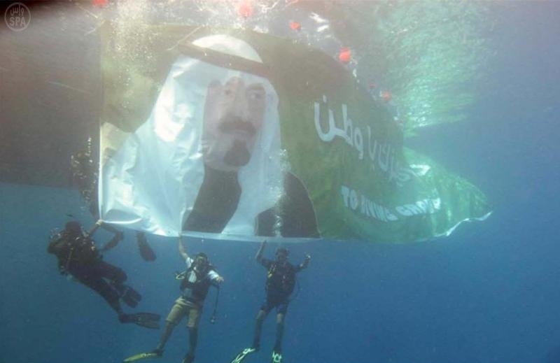 قصة مصورة : سواحل تبوك وجهة مثالية لهواة الغوص