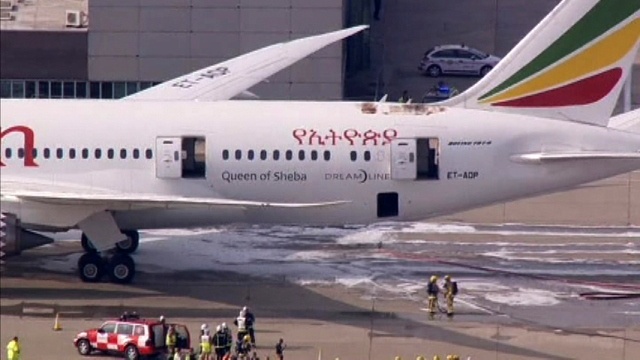جنرال الكتريك : حريق طائرة بوينج 787 في مطار هيثرو لم يشمل المحركات