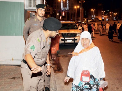 في الطريق إلى الحرم المكي