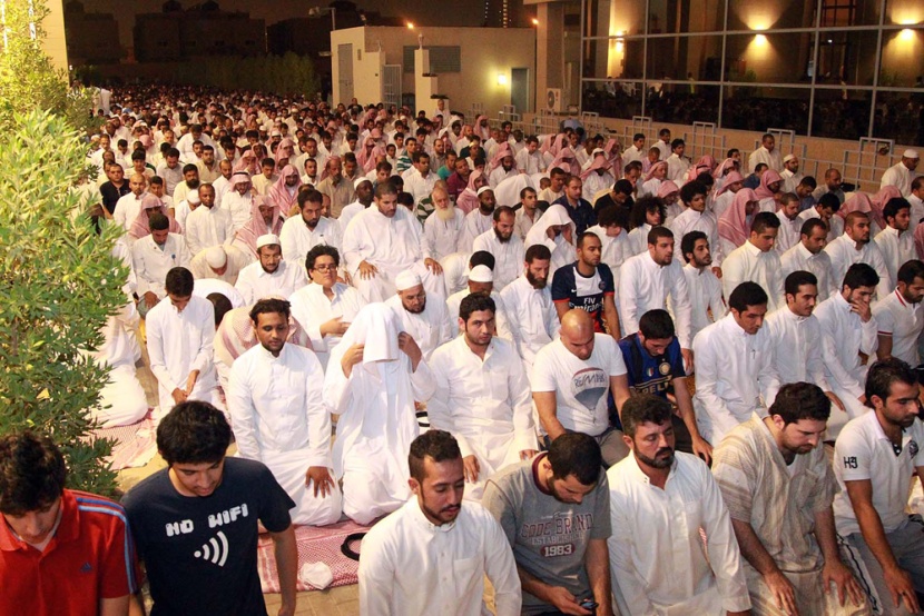 قصة مصورة: ليلة مليئة بالإيمان في مساجد العاصمة