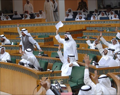 انتخاب مرزوق الغانم رئيسا لمجلس الأمة الكويتي