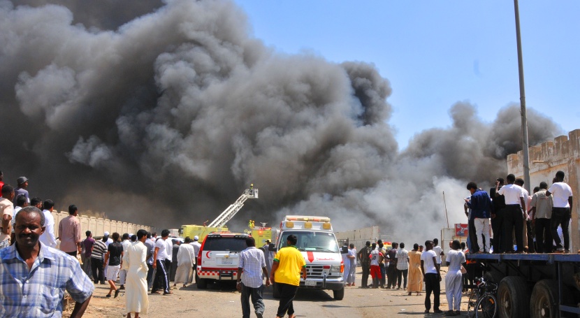 احتراق حوش "خرداوات" في جدة يستنفر 15 فرقة إطفاء