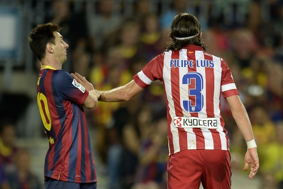 برشلونة يتفوق على اتليتيكو بفضل هدف الذهاب ليفوز بكأس السوبر الاسبانية