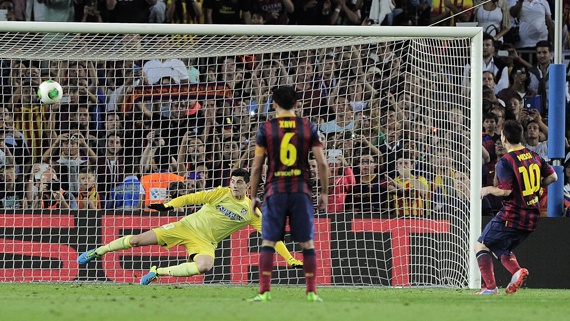 برشلونة يتفوق على اتليتيكو بفضل هدف الذهاب ليفوز بكأس السوبر الاسبانية