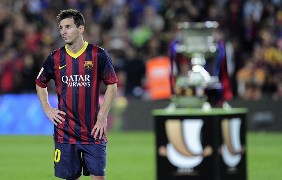 برشلونة يتفوق على اتليتيكو بفضل هدف الذهاب ليفوز بكأس السوبر الاسبانية