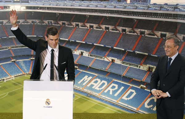 قصة مصورة : تقديم بيل كلاعب جديد في ريال مدريد