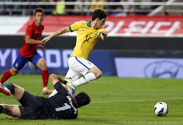 البرازيل تهزم كوريا الجنوبية على أرضها بهدفين في لقاء ودي