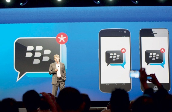 BBM يعود لمتاجر «أبل» و«أندرويد» ..و5 ملايين انتظارا