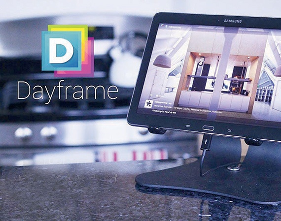 Dayframe لتحويل الهواتف
واللوحيات إلى إطارات للصور